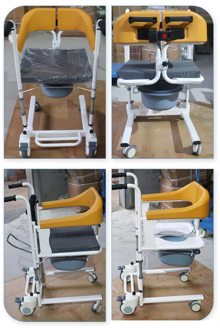 Multifunctional Patient Transfer Lift Chair & Shower Chair